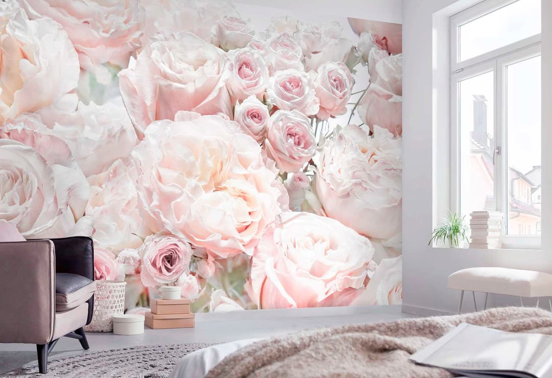 Komar Fototapete Spring Roses | Rosa