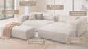 LeGer Home by Lena Gercke Ecksofa PIARA XXL | Beige 3