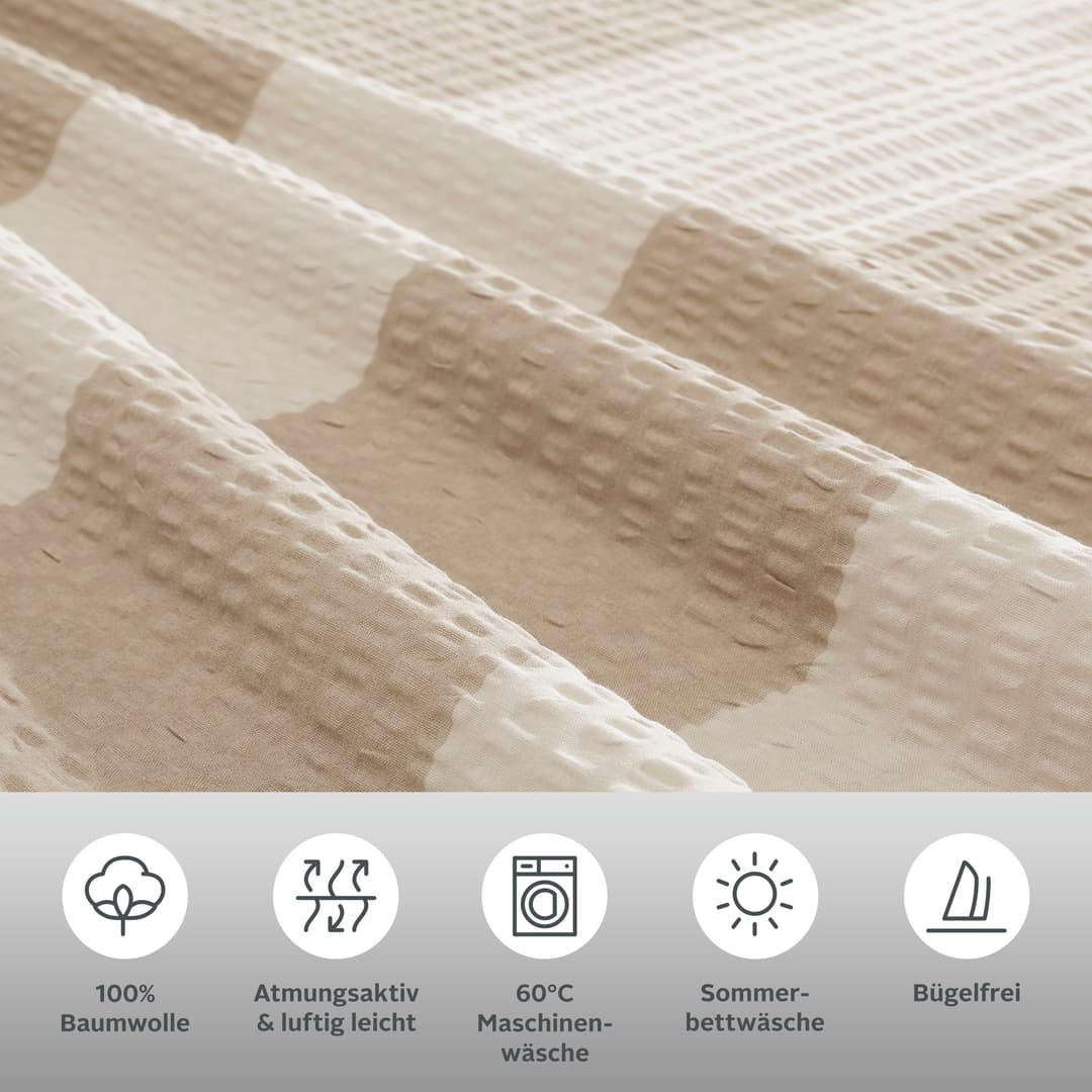 OTTO home Bettwäsche Sari | Beige