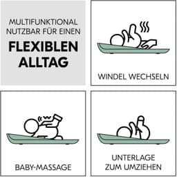 Hauck Wickelauflage Change N Clean | Grün