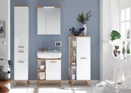 Saphir Quickset 923 Spiegelschrank | Weiß