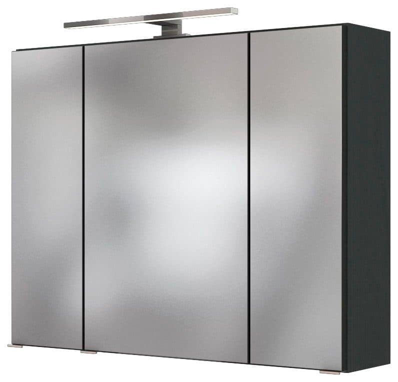 welltime Spiegelschrank Baabe | Grau