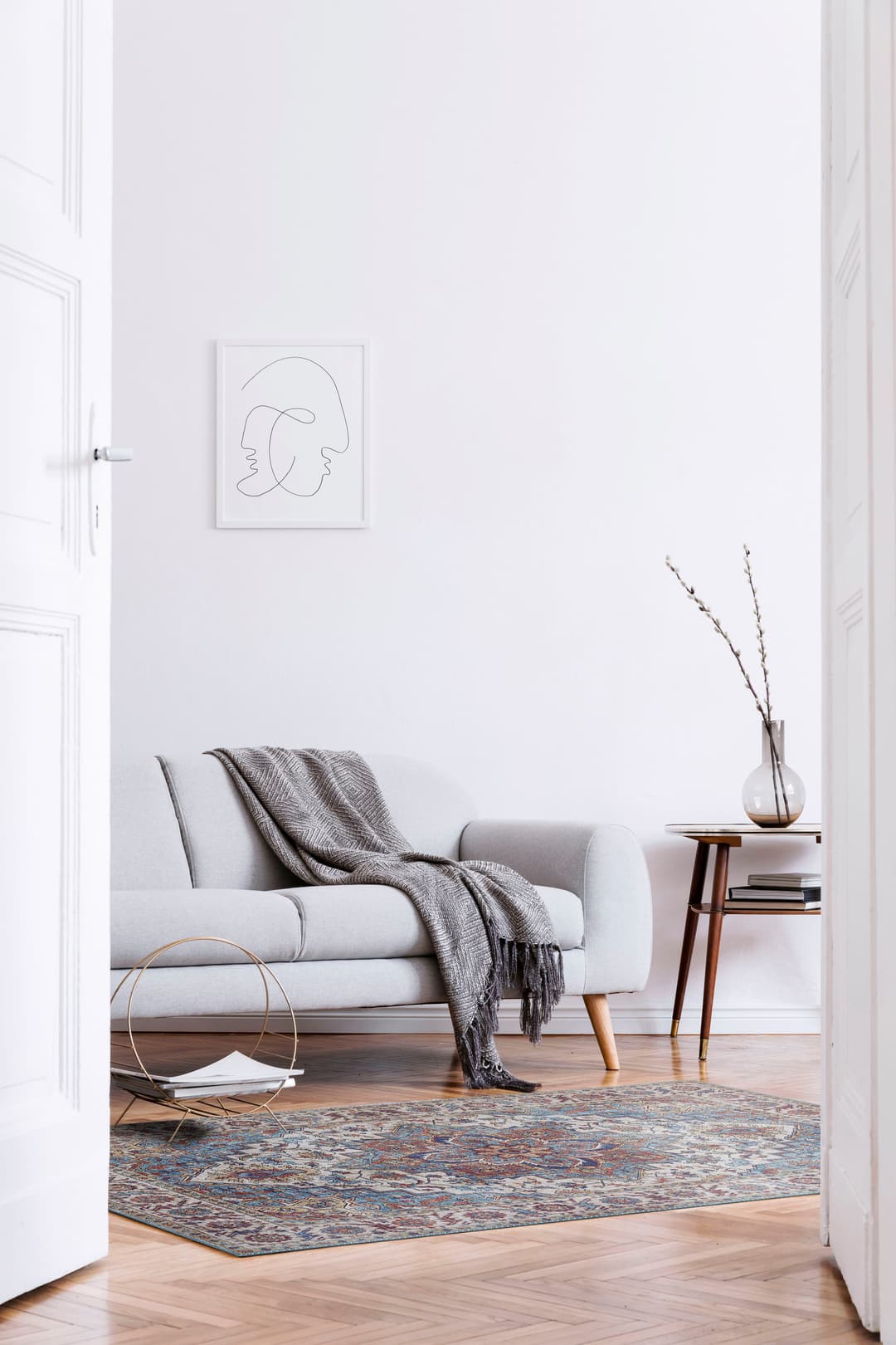 LUXOR living Teppich Bonum | Blau
