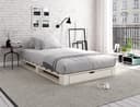 OTTO home Palettenbett ALASCO mit Schublade | Weiß