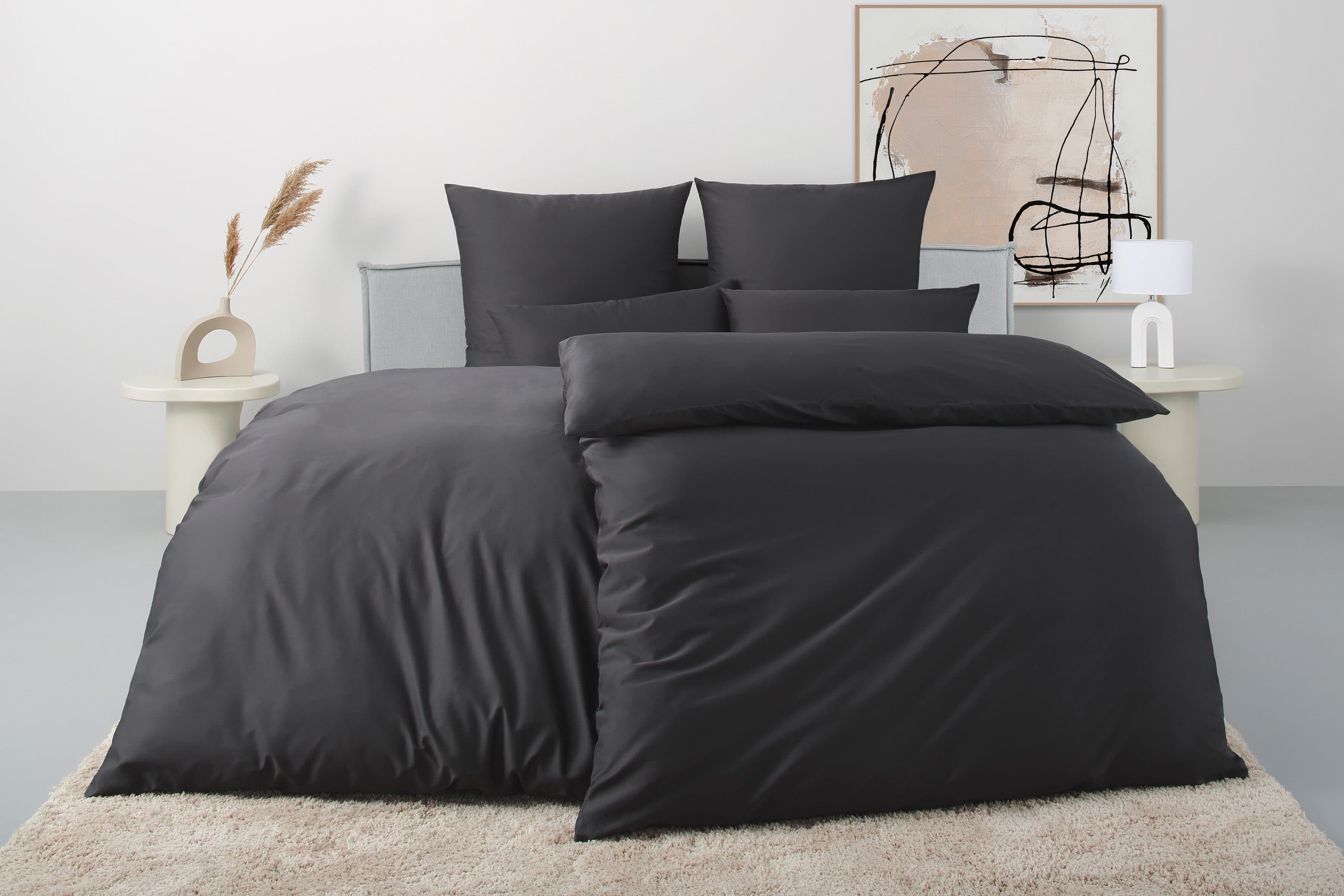 OTTO home Bettwäsche Luisa | Schwarz
