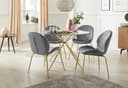 OTTO home Esstisch Silvi | Gold 4