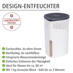 Wenko Luftentfeuchter Drop | Weiß
