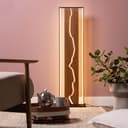 Brilliant LED Stehlampe Thunder | Holztöne