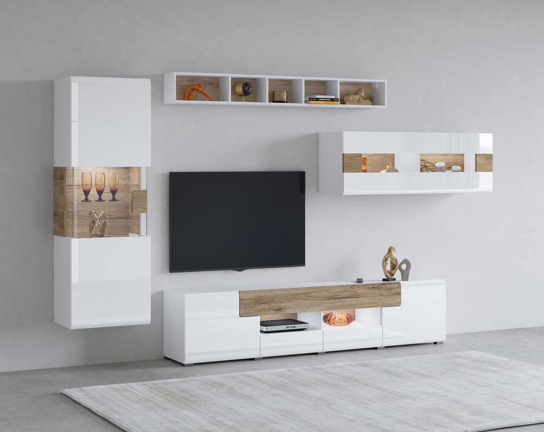 OTTO home Wohnwand Toledo | Weiß