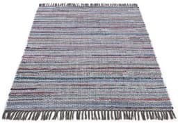 carpetfine Teppich Kelim Chindi | Grau