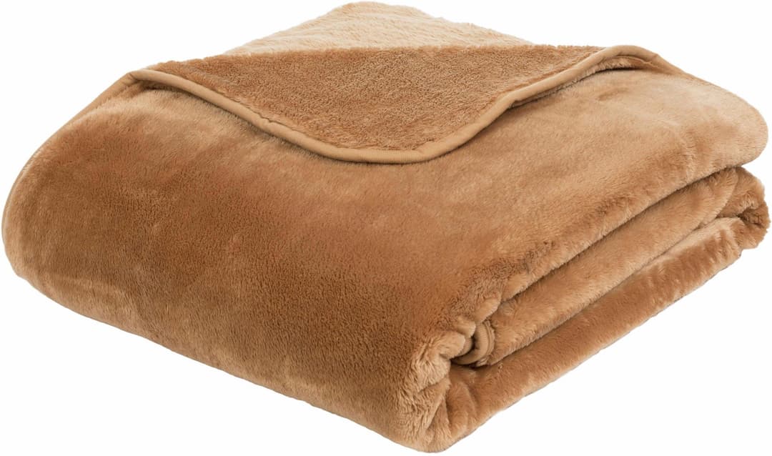 Wohndecke Premium Cashmere Feeling | Braun