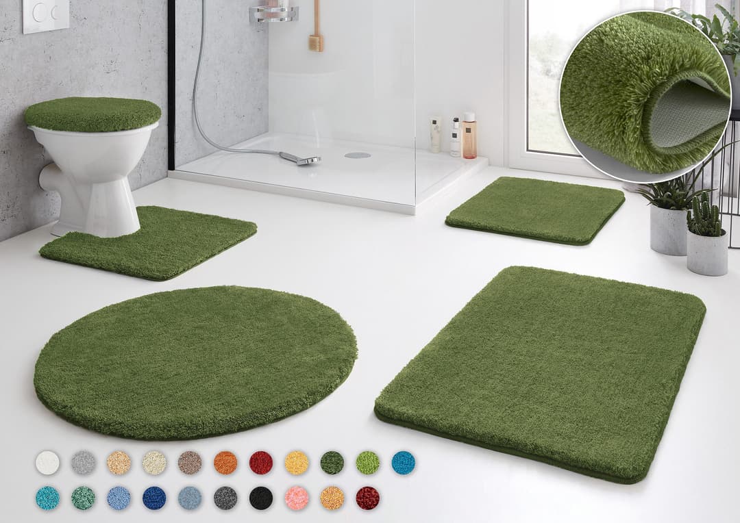 Kleine Wolke Badematte RELAX | Grün