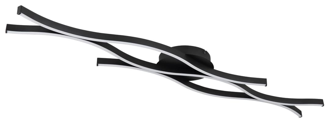 GLOBO LIGHTING LED Deckenleuchte GERONIMO | Schwarz