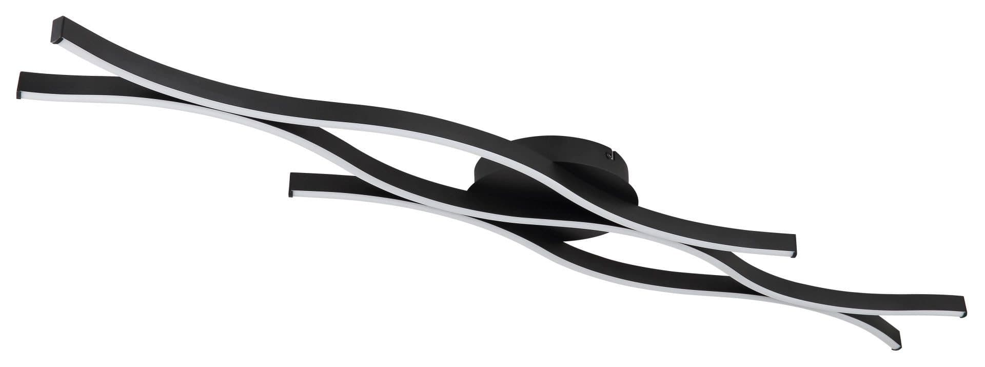 GLOBO LIGHTING LED Deckenleuchte GERONIMO | Schwarz