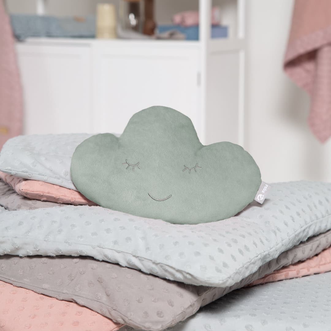 roba® Babykissen Lil Cuties, Wolke | Grün