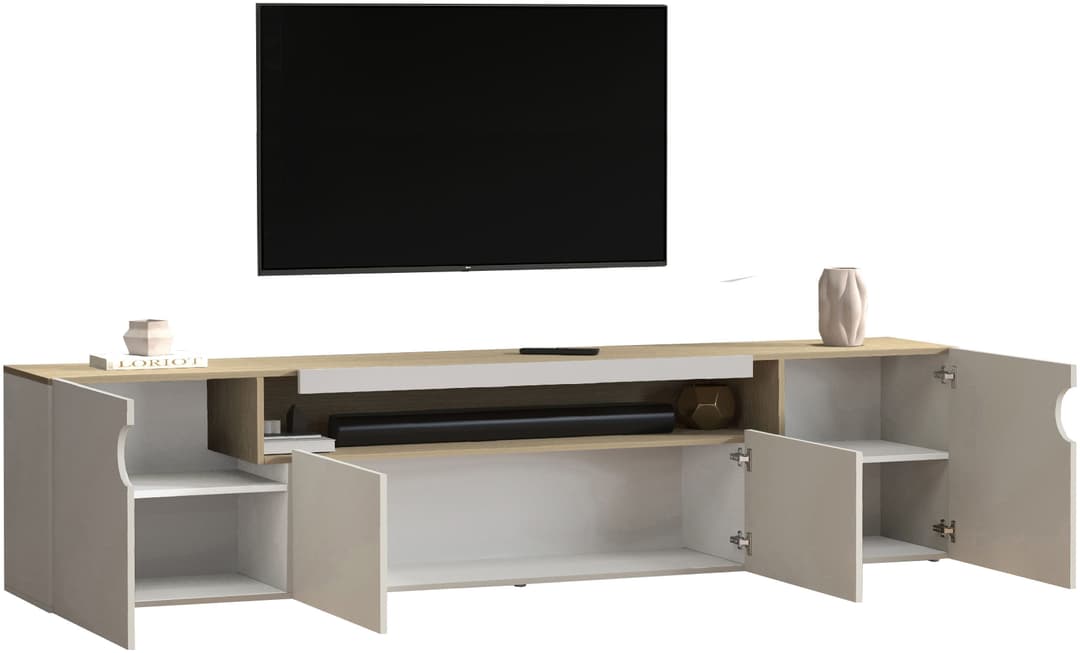 Home affaire Lowboard REAL TV-Möbel | Beige