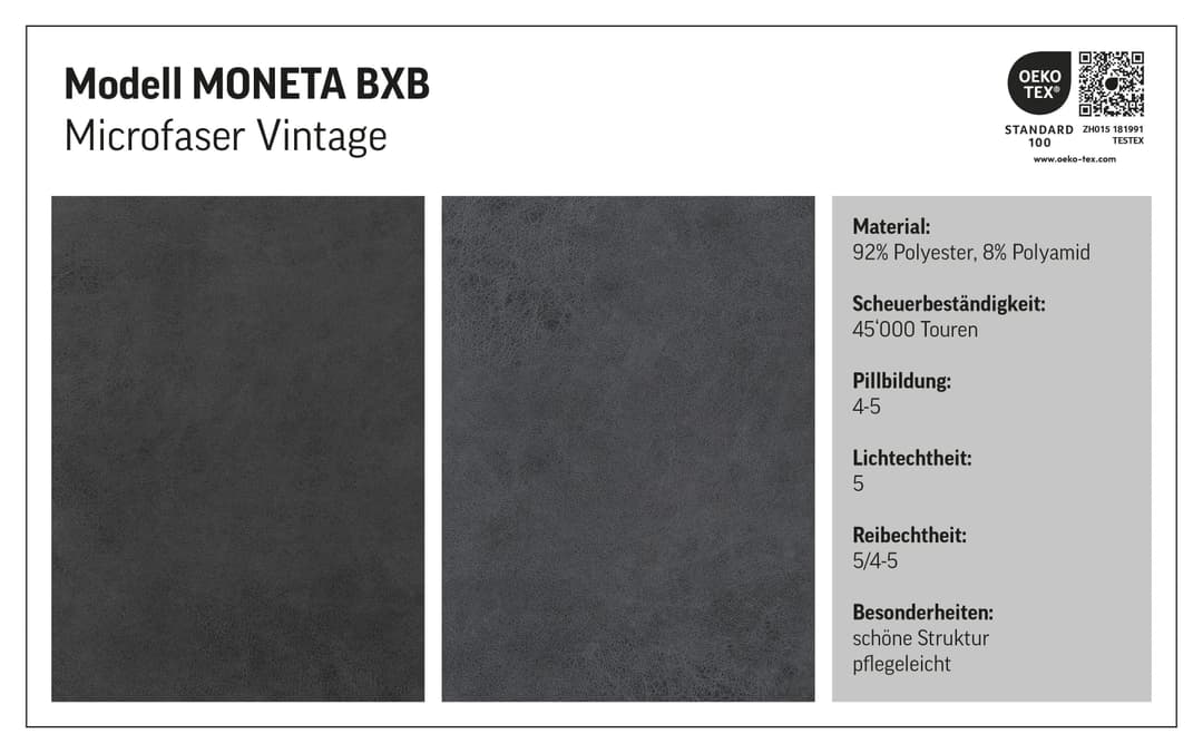 Home affaire Boxspringbett Cavan | Grau