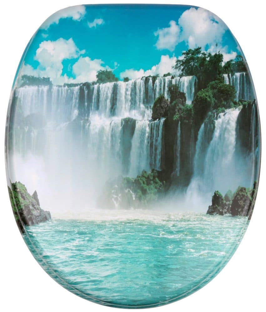 Sanilo WC-Sitz Wasserfall | Mehrfarbig