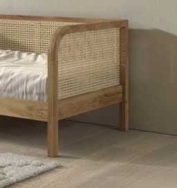 Home affaire Bett Olive | Holztöne