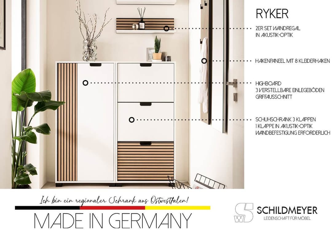 Schildmeyer Spiegel Ryker | Silber
