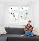 Komar Fensterbild Vögel | Mehrfarbig 5