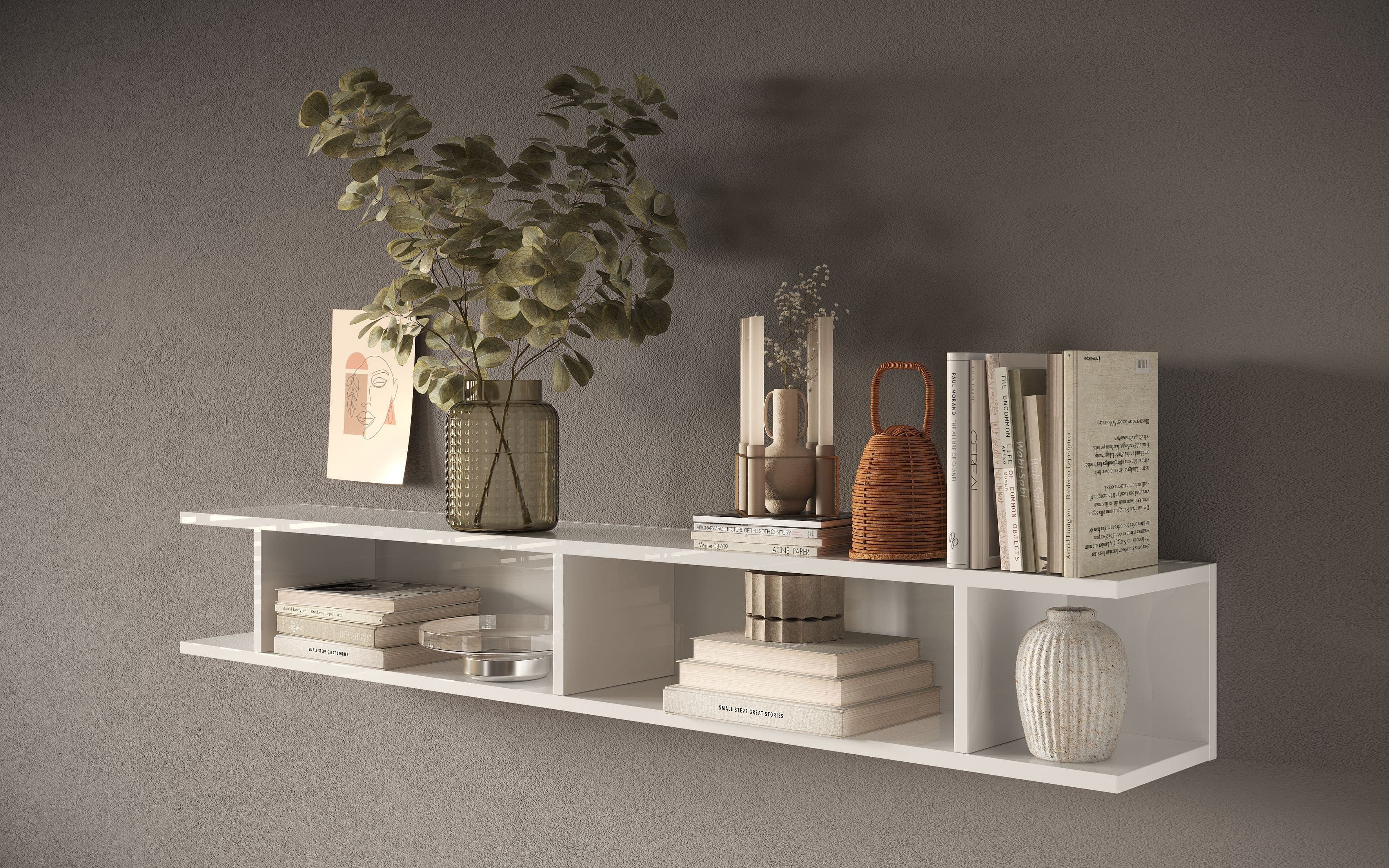 Home affaire Wandregal Infinity | Weiß