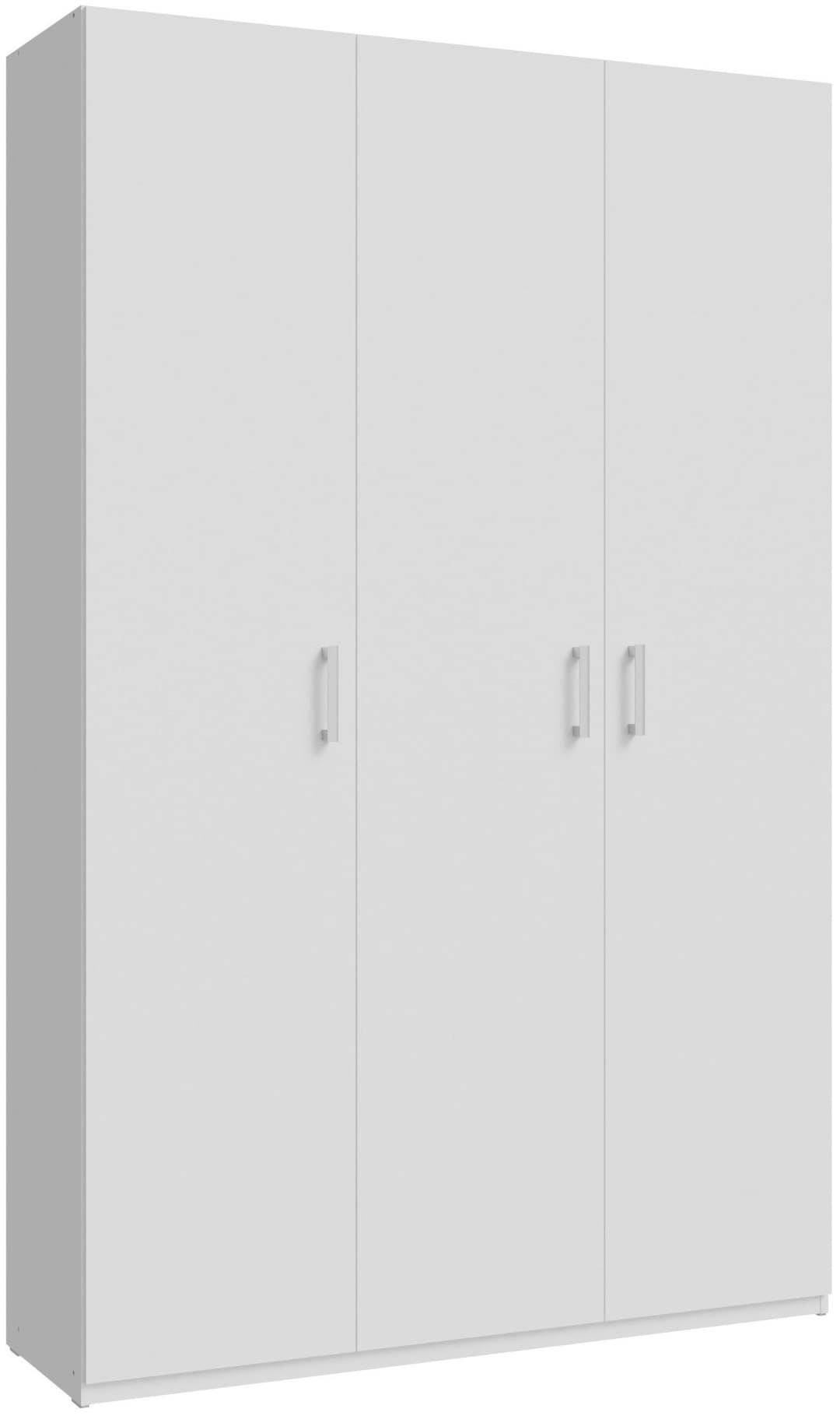 FORTE Kleiderschrank | Weiß