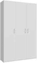 FORTE Kleiderschrank | Weiß