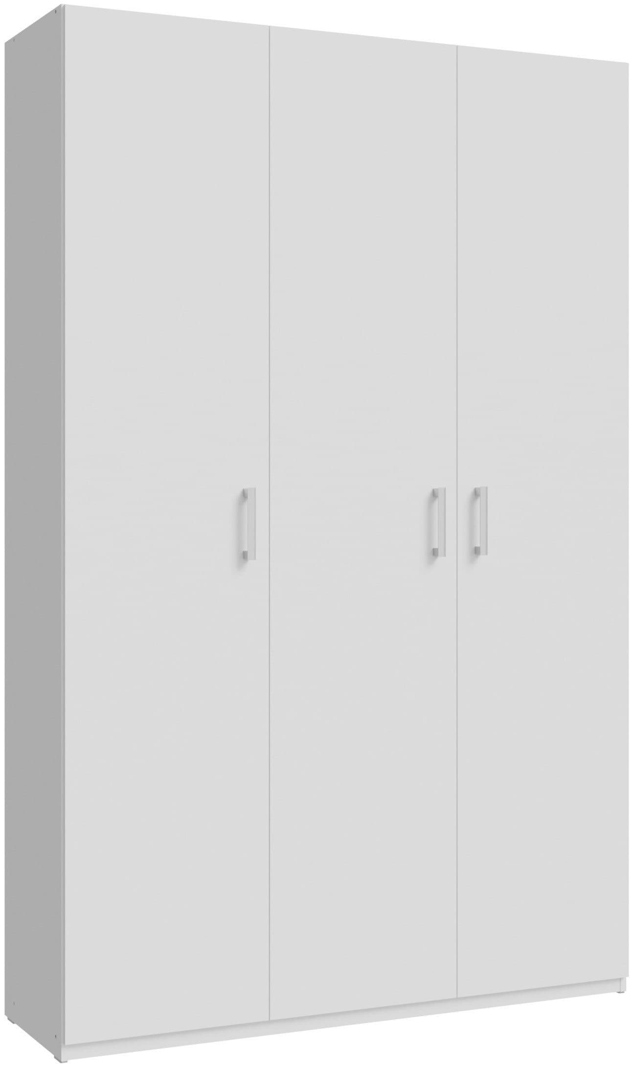 FORTE Kleiderschrank | Weiß