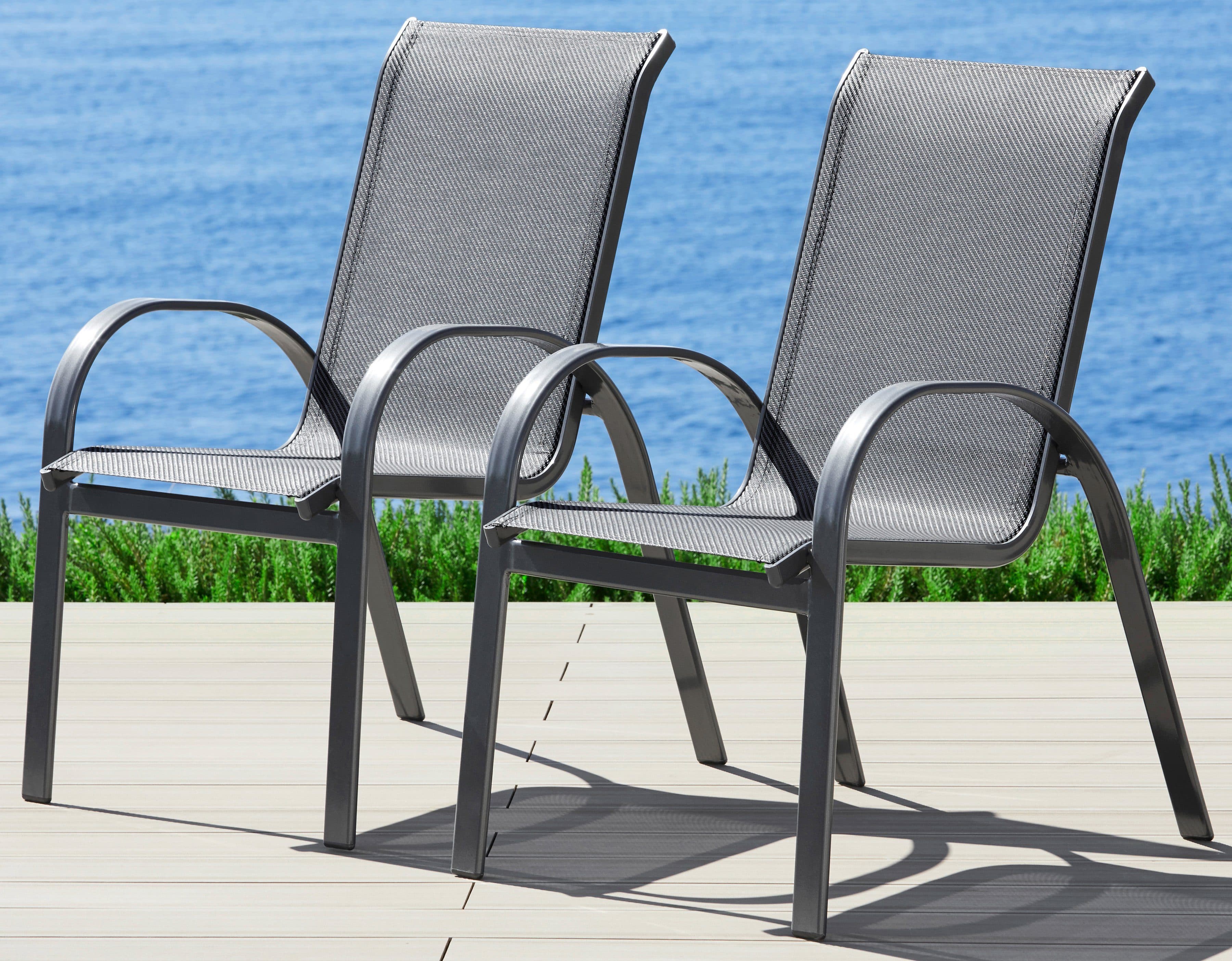 MERXX Gartenstuhl Amalfi | Grau