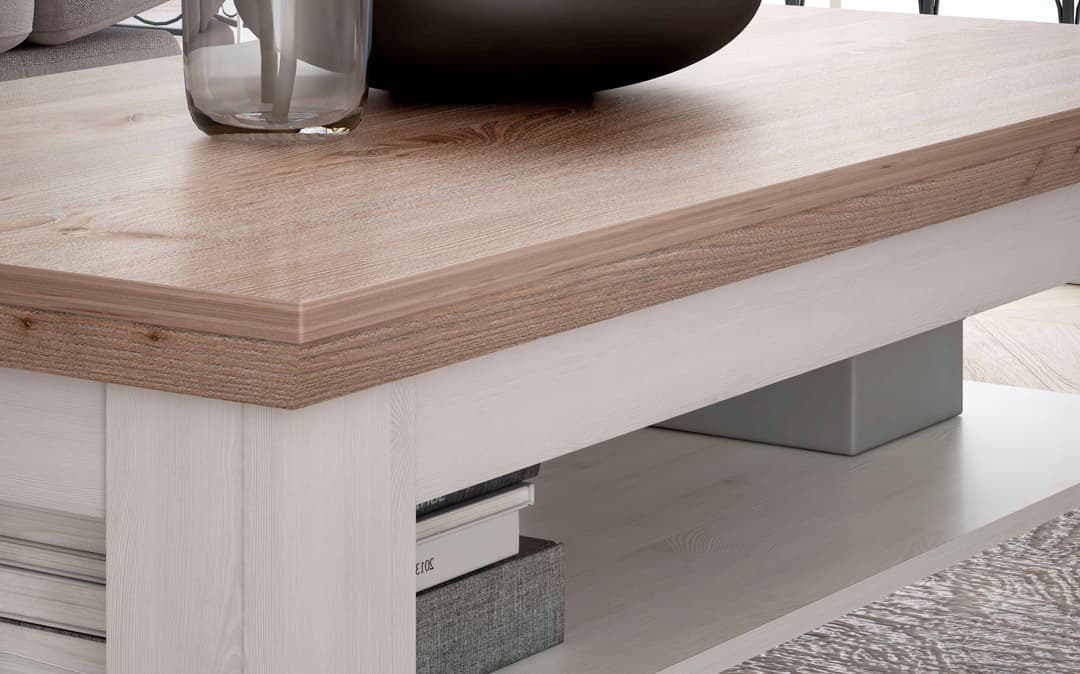 FORTE Couchtisch Iloppa | Holztöne