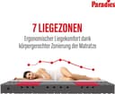 Paradies Varioduo 7-Zonen-Kaltschaummatratze | Weiß 3