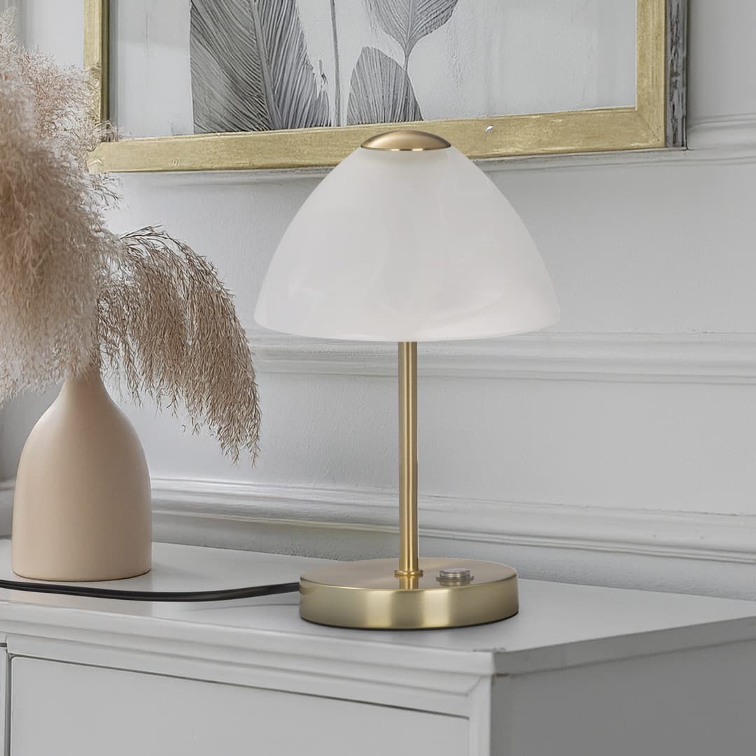 Reality Leuchten Tischleuchte Queen | Gold