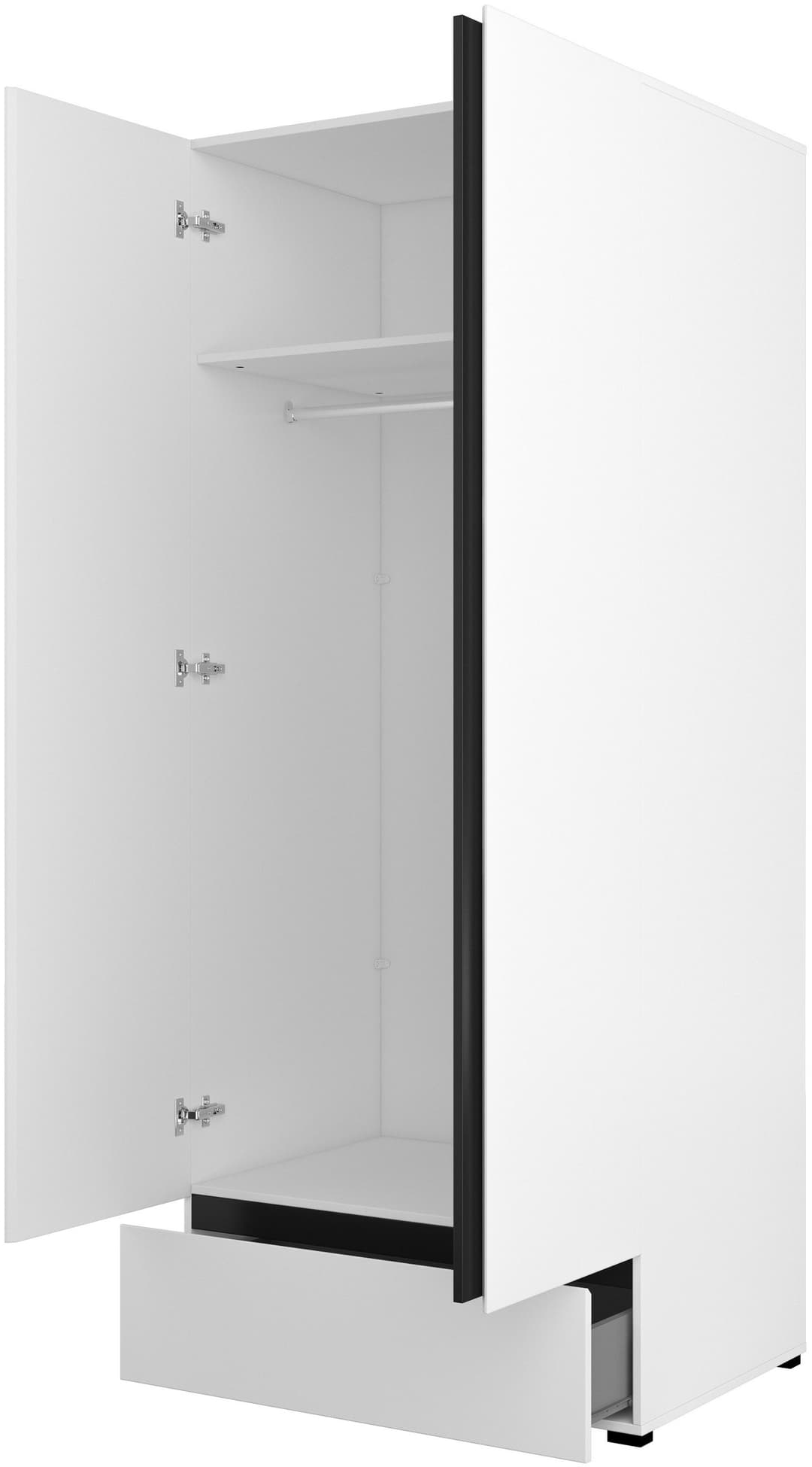OTTO home Kleiderschrank Cross | Weiß