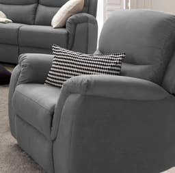 ATLANTIC home collection Relaxsessel Diana | Grau