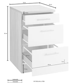 OPTIFIT Unterschrank Kalmar | Holztöne
