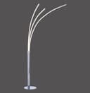 JUST LIGHT LED Stehlampe MAJA | Silber 5