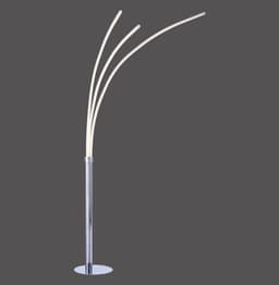 JUST LIGHT LED Stehlampe MAJA | Silber