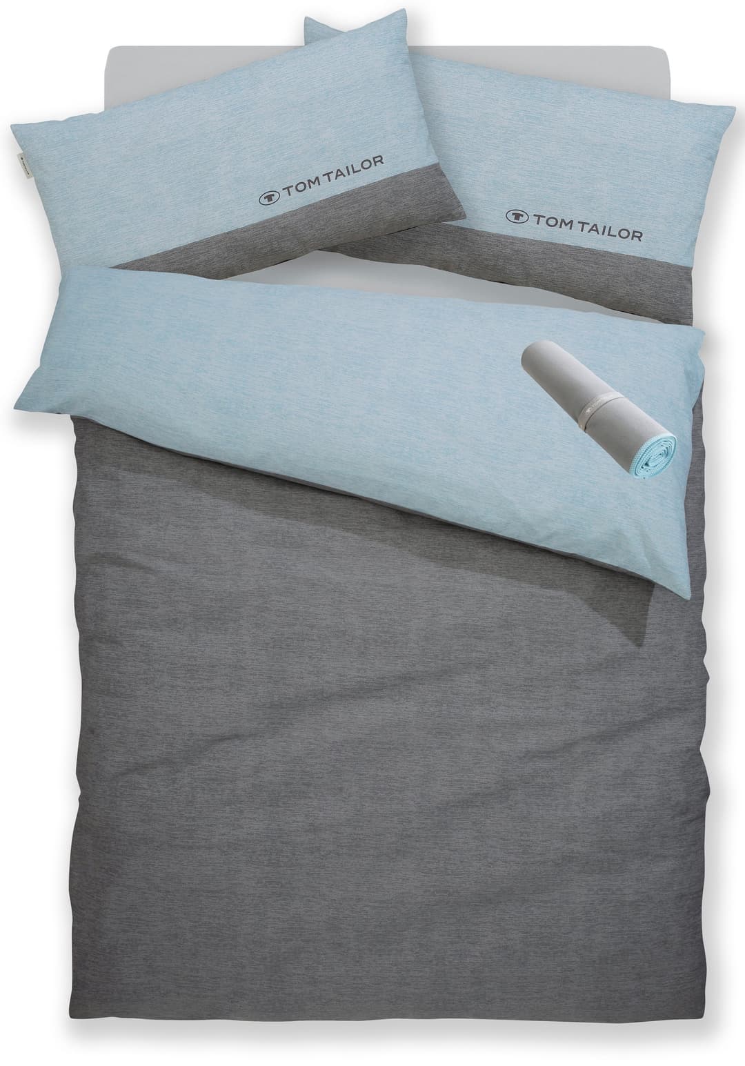 TOM TAILOR HOME Bettwäsche Henry | Blau