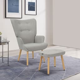 OTTO home Ohrensessel PERHAM | Grau