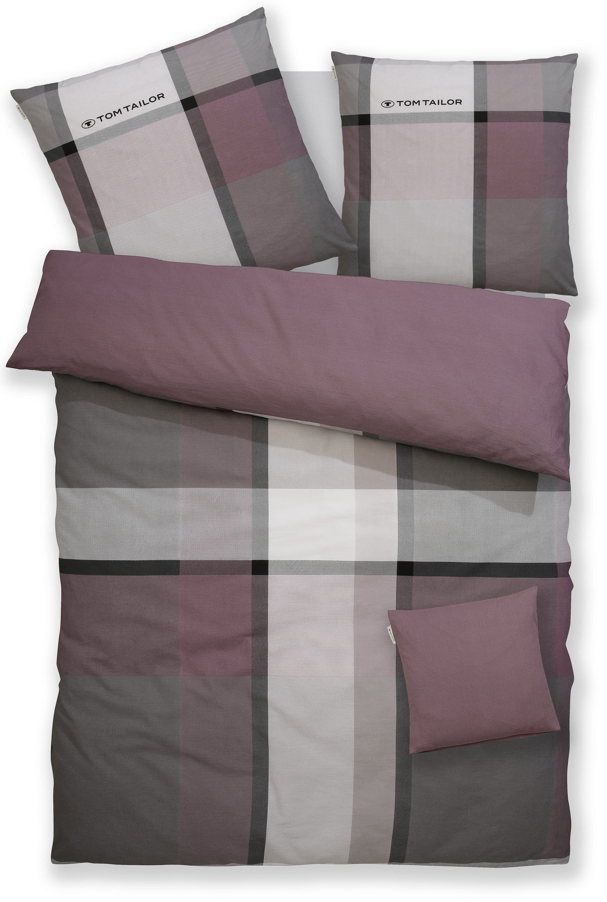 TOM TAILOR HOME Bettwäsche Lenny | Lila