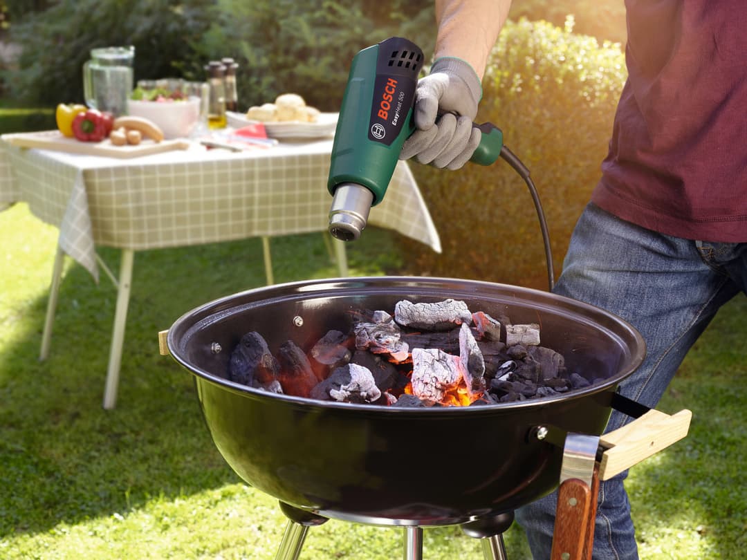 Bosch Home & Garden Heißluftgebläse EasyHeat 500 | Grün