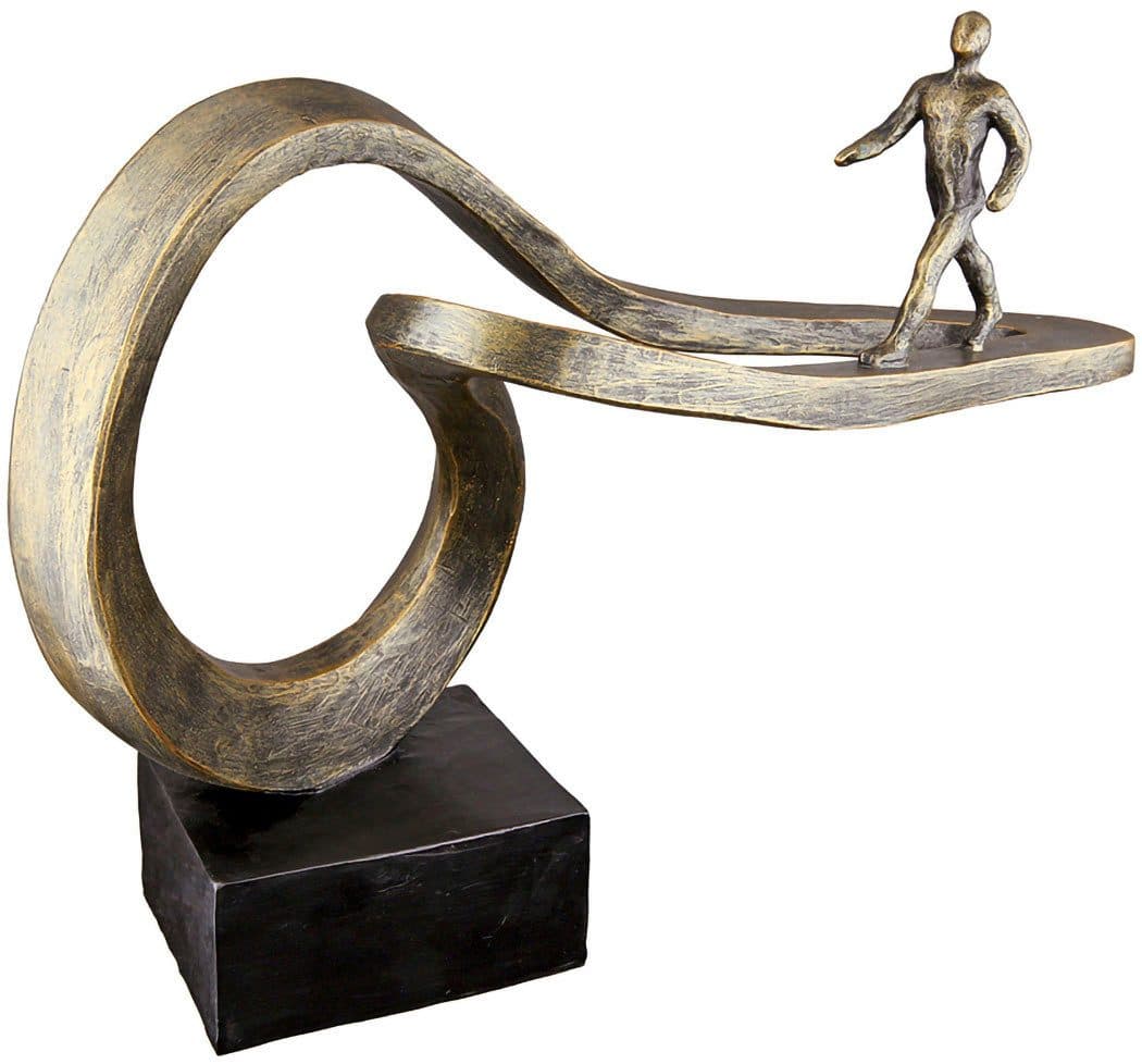 Casablanca by Gilde Dekofigur Skulptur "Path" | Bronze