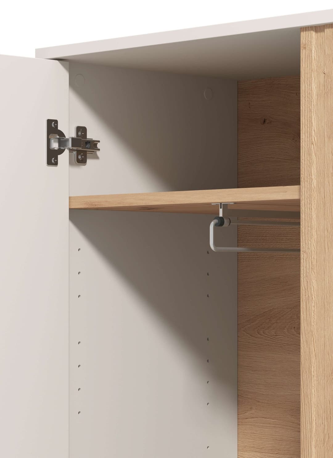 Home affaire Garderobenschrank Belfort | Beige