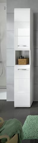 welltime Stauraumschrank Florenz | Weiß 2