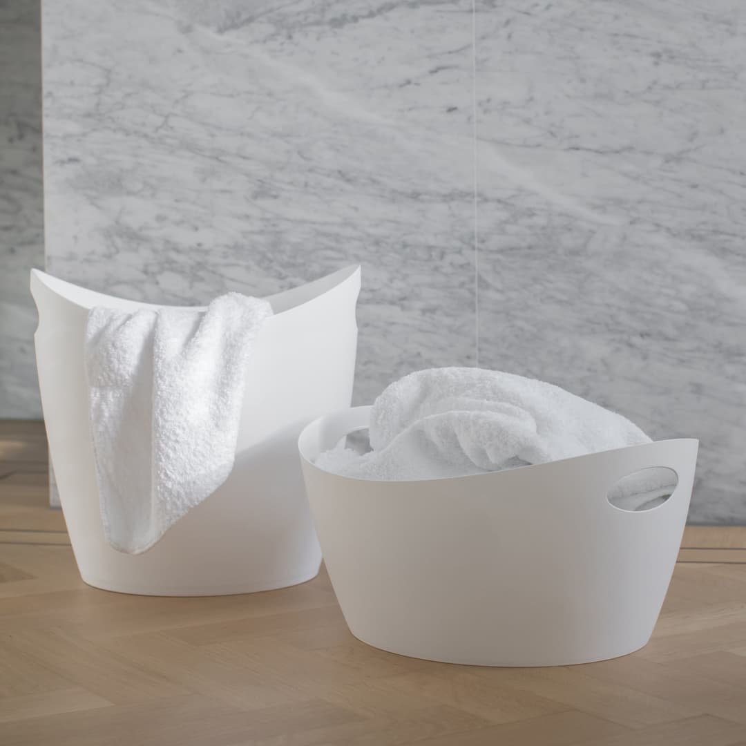 KOZIOL Wäschekorb BOTTICHELLI XL | Rosa