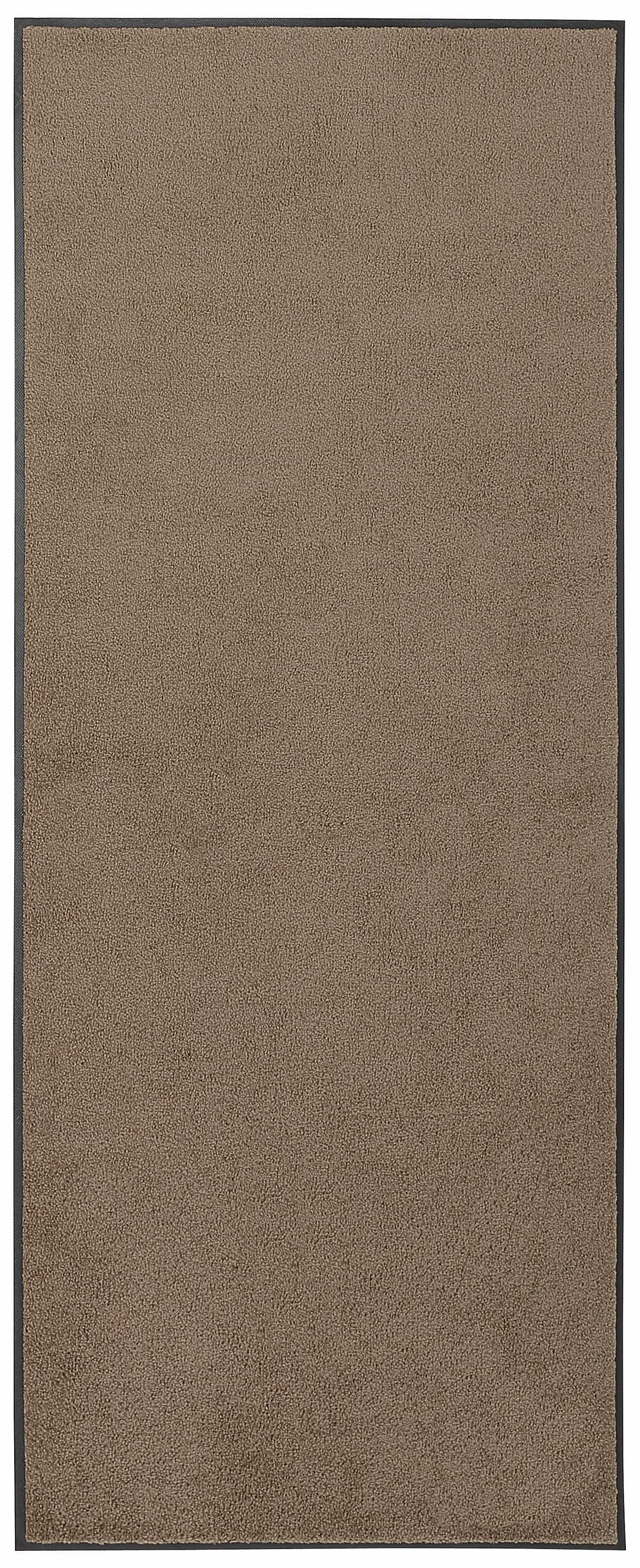 wash+dry by Kleen-Tex Fußmatte Original Uni | Braun