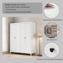 OTTO home Kleiderschrank Borkum | Weiß 3