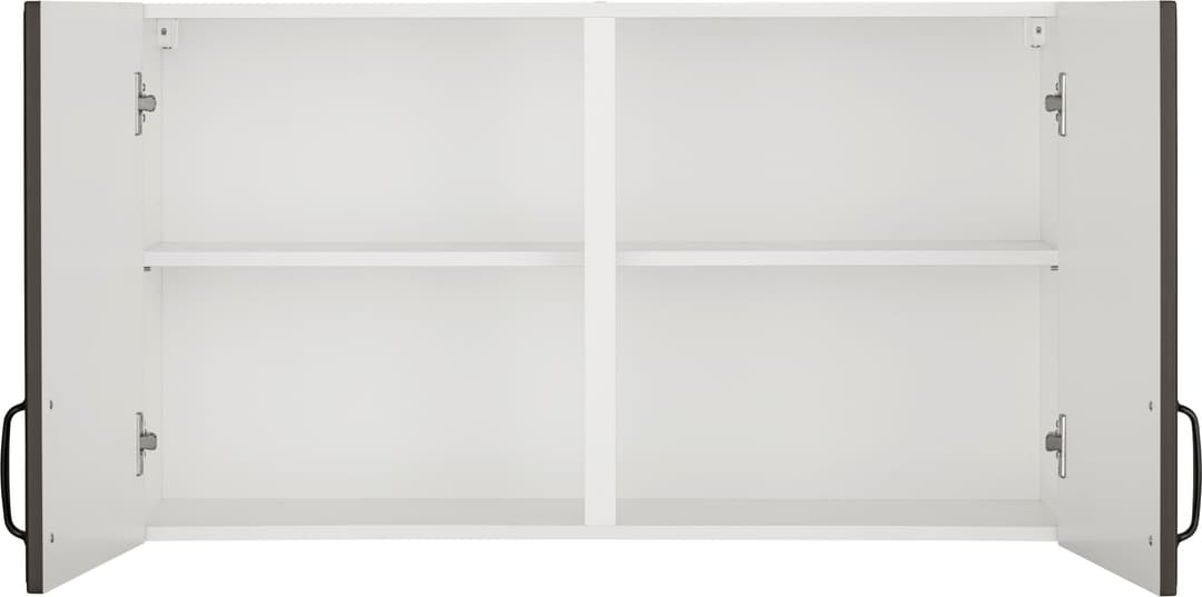 wiho Küchen Hängeschrank Erla | Schwarz