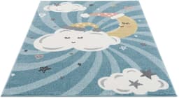 Carpet City Kinderteppich Anime9380 | Blau